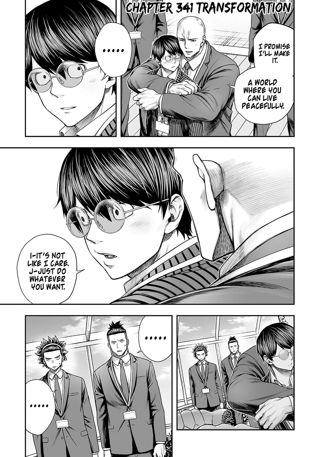 TSUYOSHI Chapter 341 page 1 - Chapter 341: Transformation