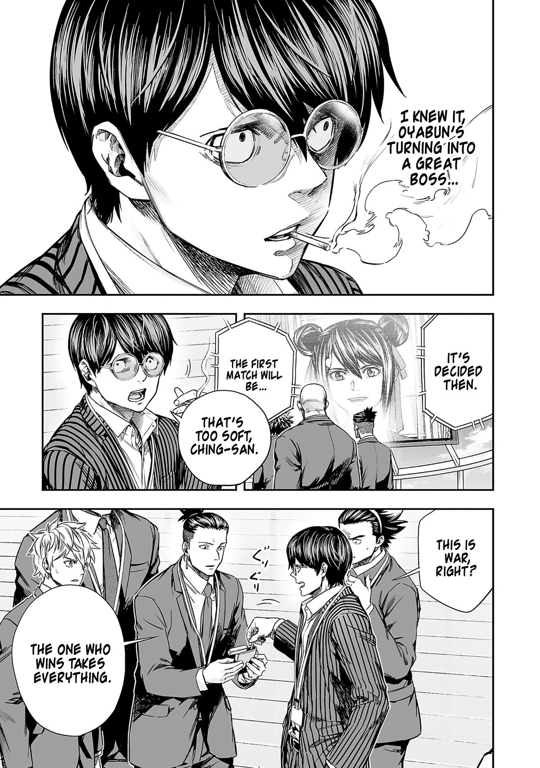 TSUYOSHI Chapter 343 page 9 - Chapter 343: Conflict