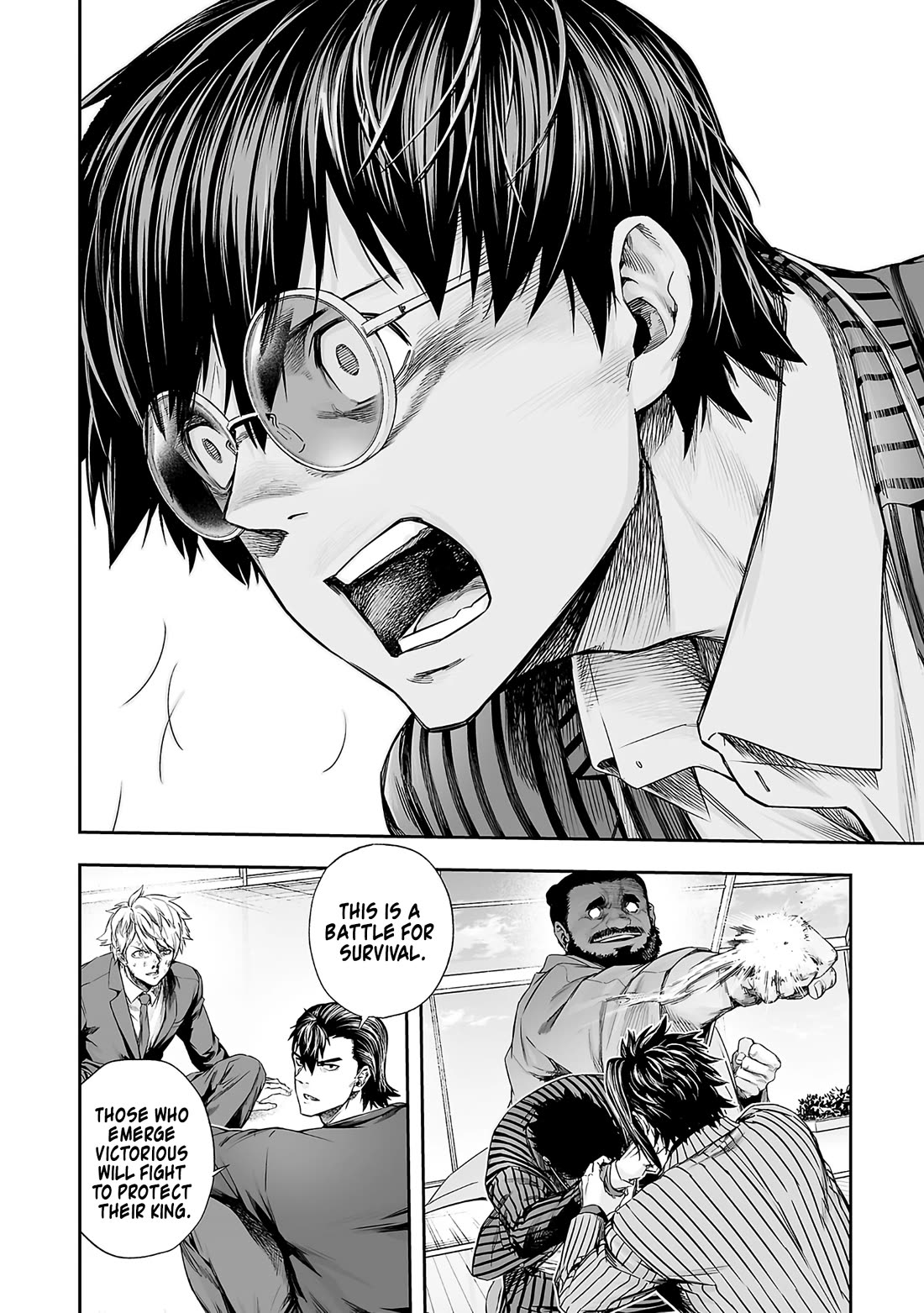 TSUYOSHI Chapter 350 page 13 - Chapter 350: Evenly Matched