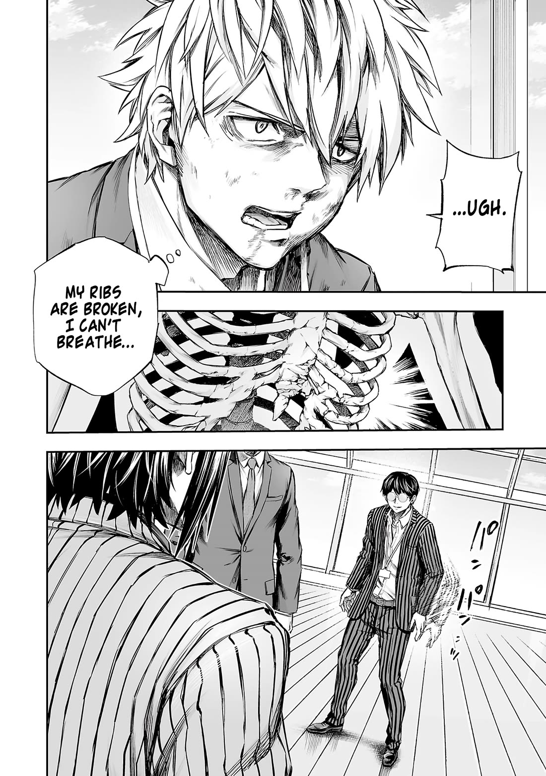 TSUYOSHI Chapter 350 page 2 - Chapter 350: Evenly Matched