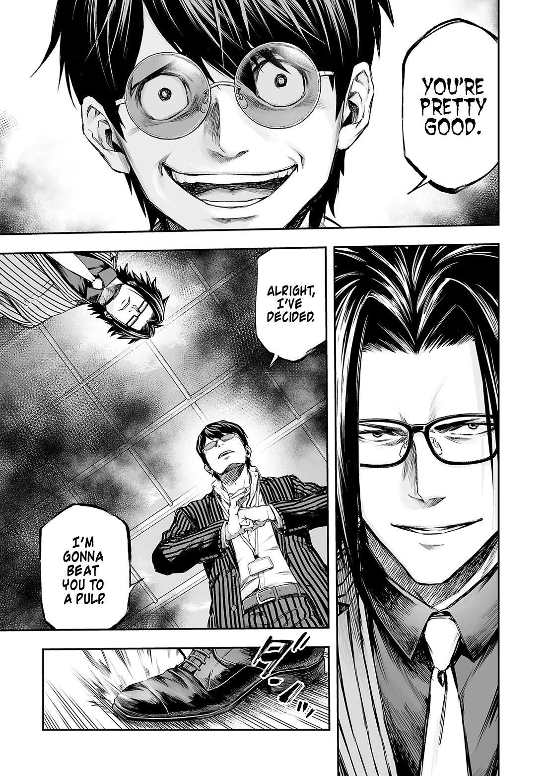 TSUYOSHI Chapter 350 page 3 - Chapter 350: Evenly Matched