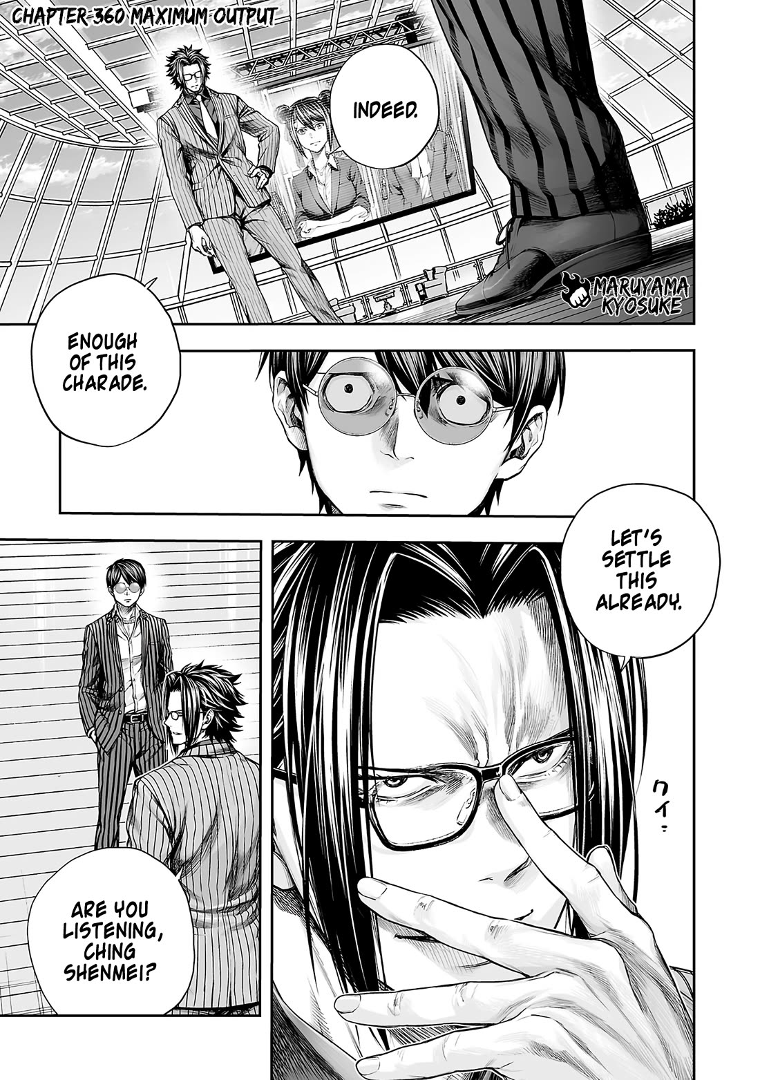 TSUYOSHI Chapter 360 page 1 - Chapter 360: Maximum Output
