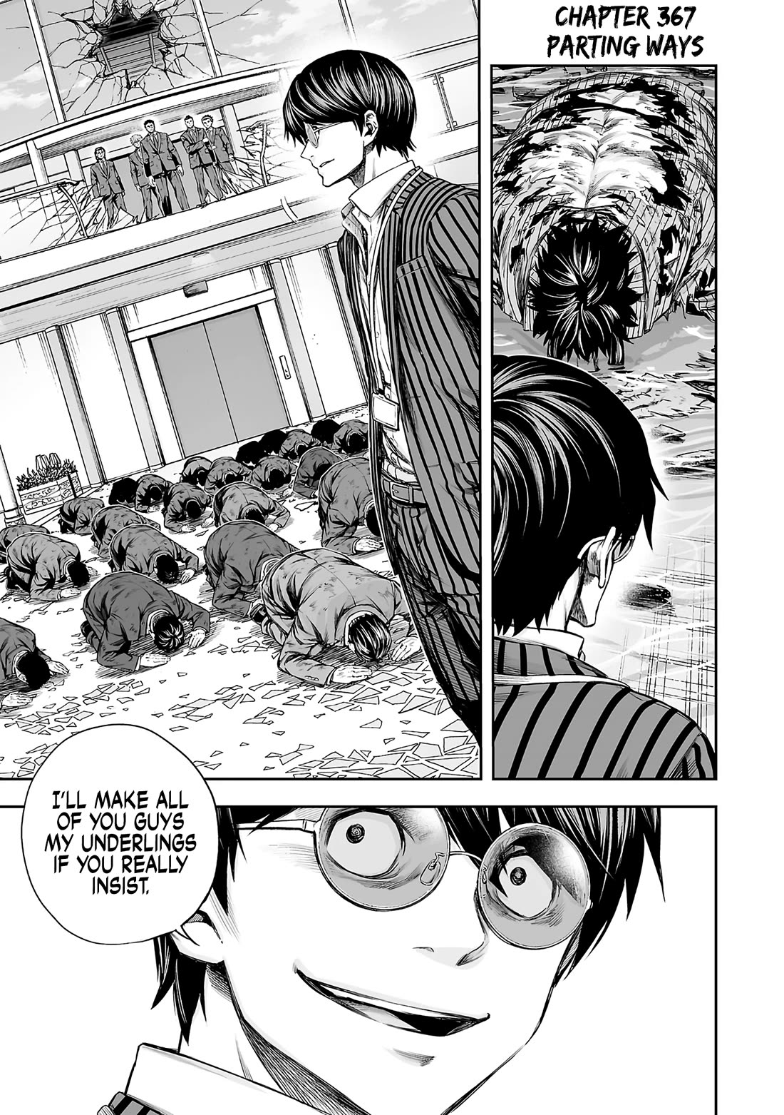 TSUYOSHI Chapter 367 page 1 - Chapter 367: Parting Ways