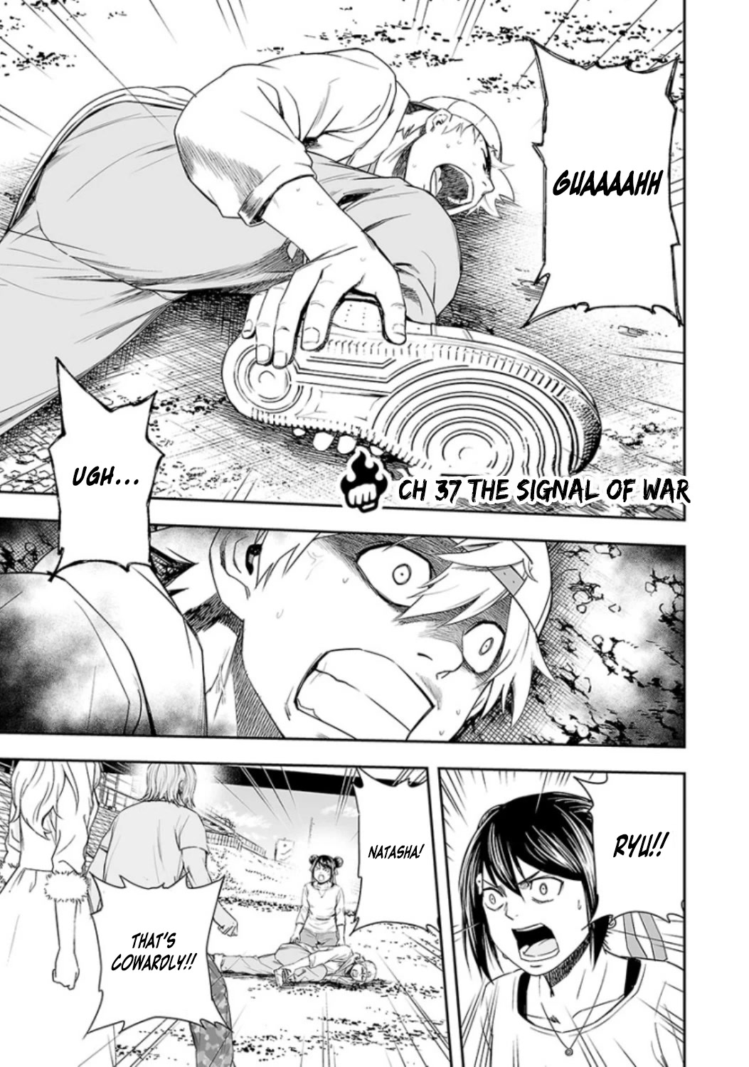 TSUYOSHI Chapter 37 page 2 - Chapter 37: The Signal of War