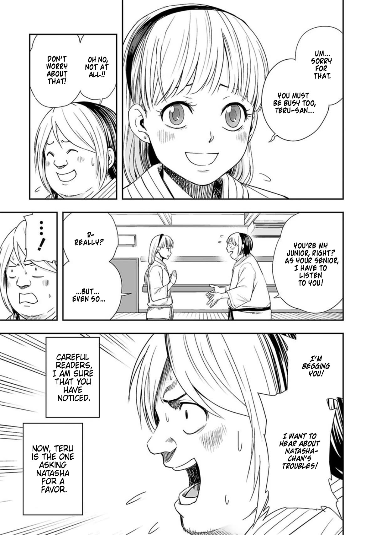 TSUYOSHI Chapter 46 page 13 - Chapter 46: Unconsciously