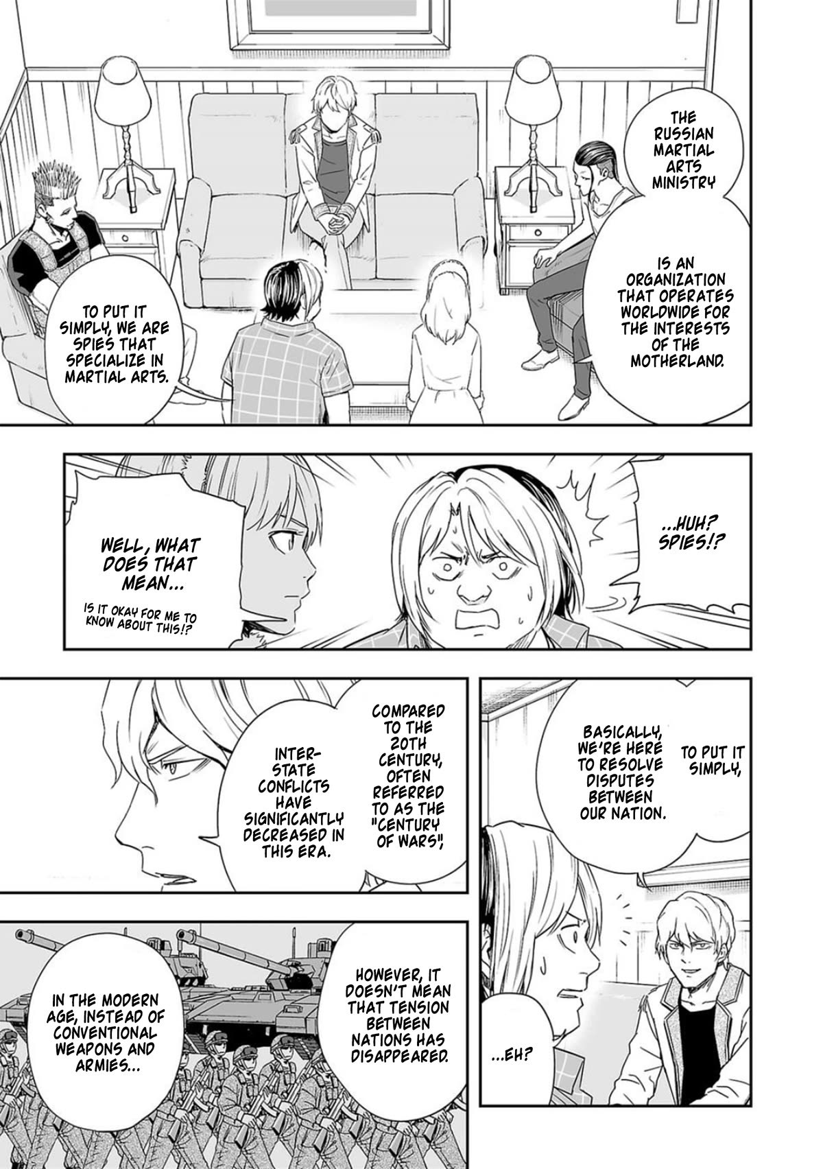 TSUYOSHI Chapter 49 page 3 - Chapter 49: Grip Strength