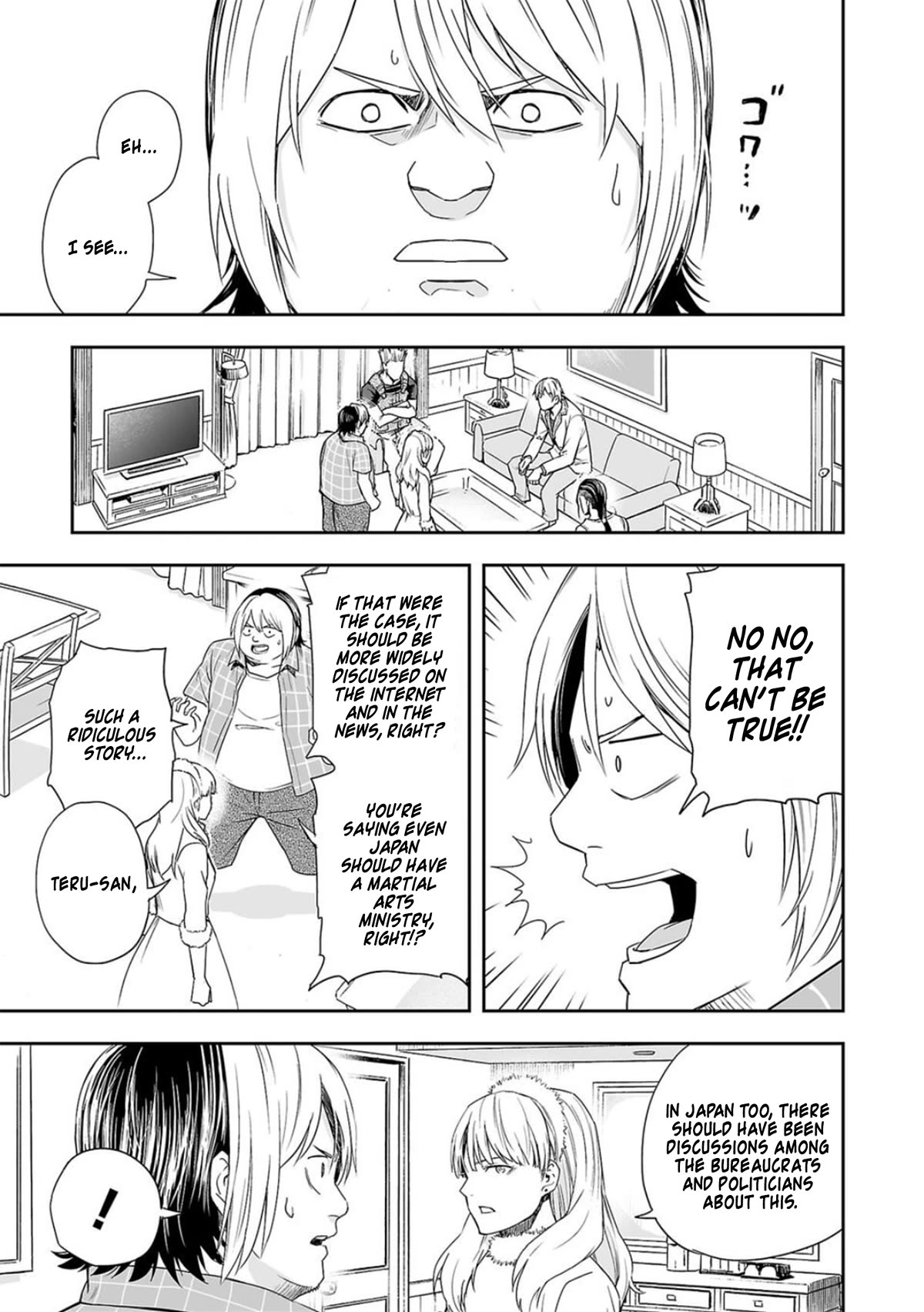 TSUYOSHI Chapter 49 page 5 - Chapter 49: Grip Strength