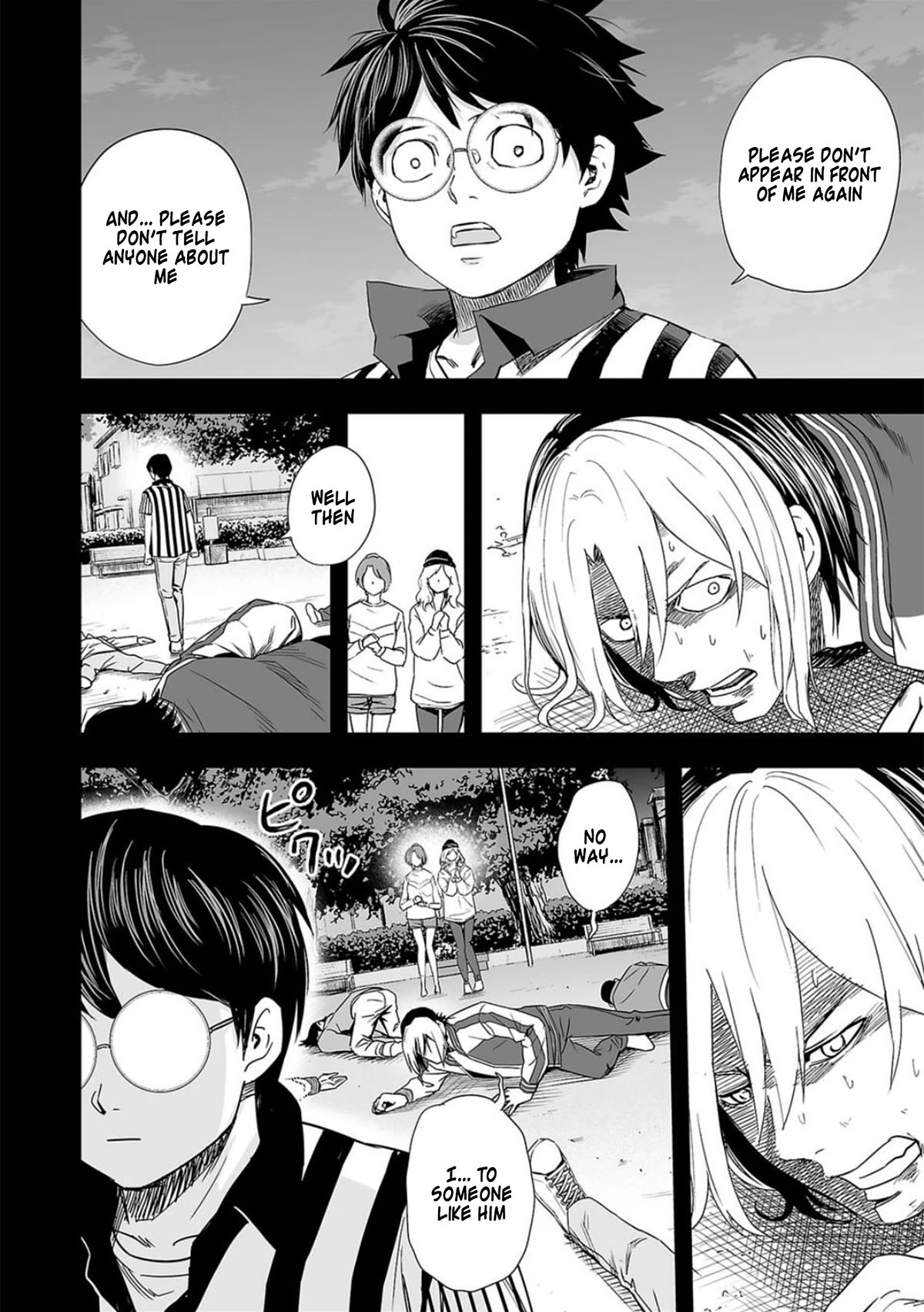 TSUYOSHI Chapter 54 page 4 - Chapter 54: Bullseye