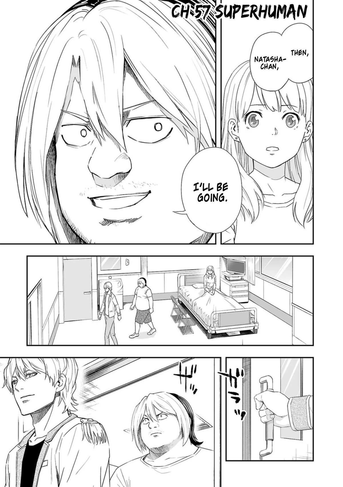 TSUYOSHI Chapter 57 page 1 - Chapter 57: Superhuman