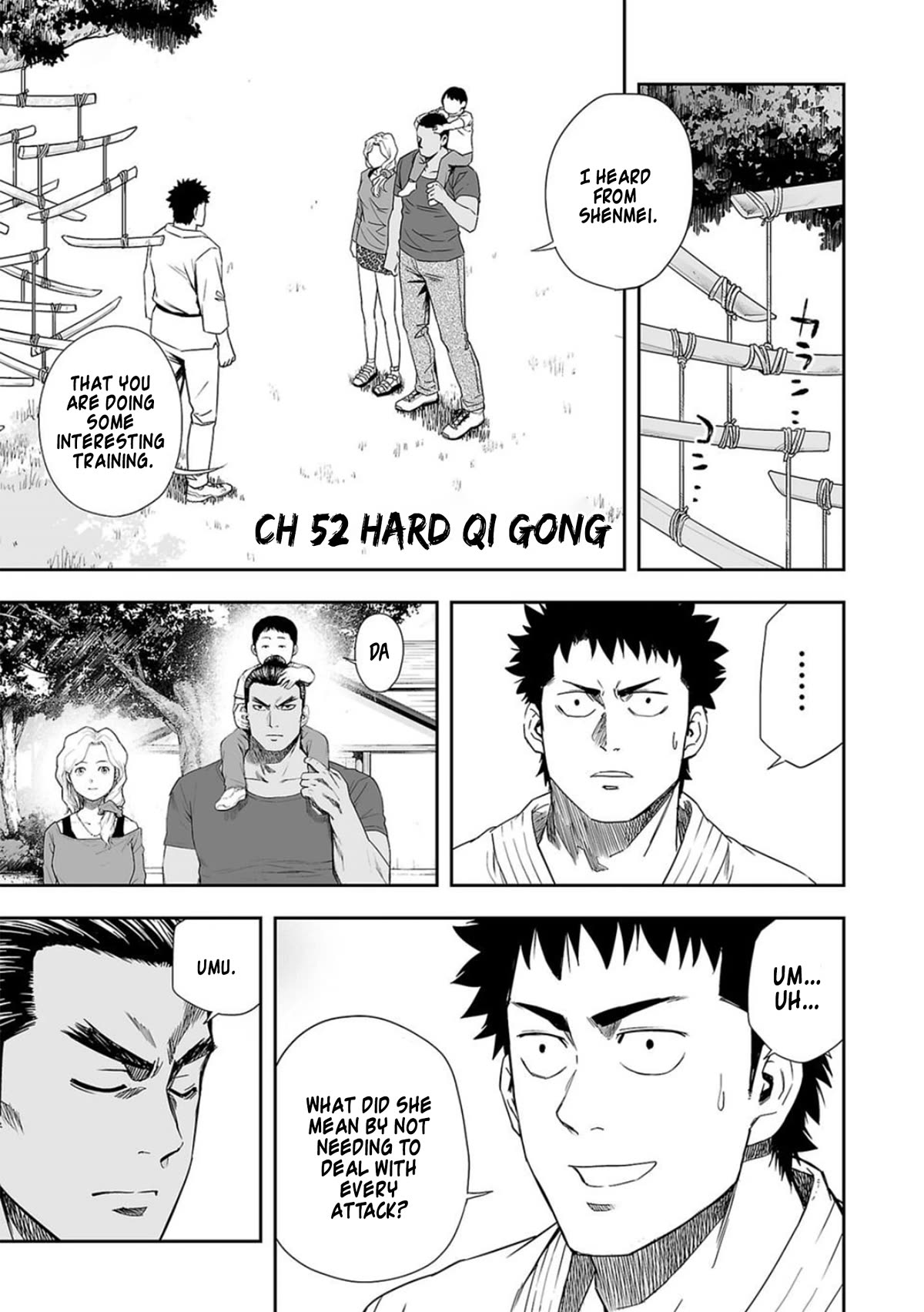 TSUYOSHI Chapter 58 page 1 - Chapter 58: Hard Qi-gong