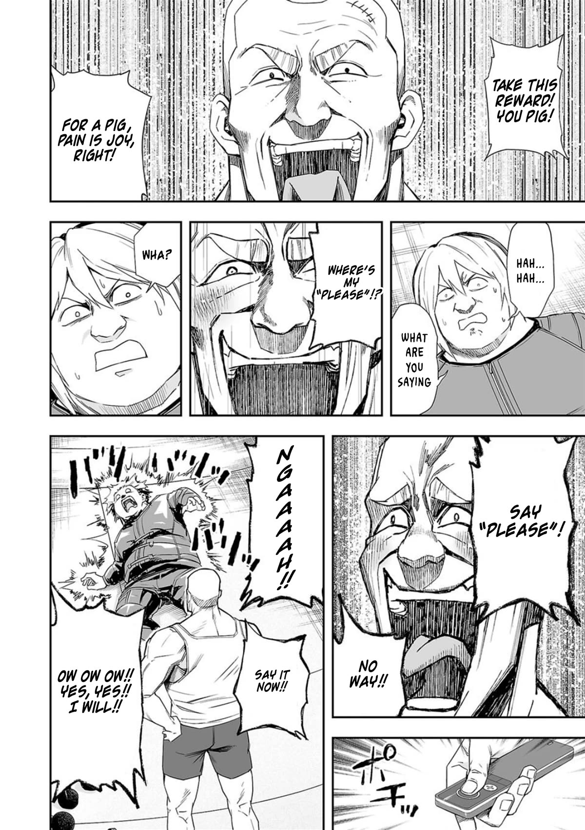 TSUYOSHI Chapter 59 page 12 - Chapter 59: Shameless Pig
