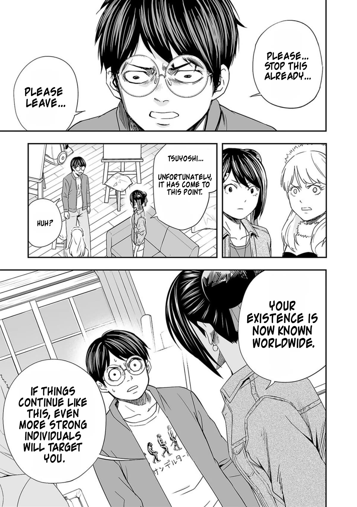 TSUYOSHI Chapter 63 page 7 - Chapter 63: Exposed