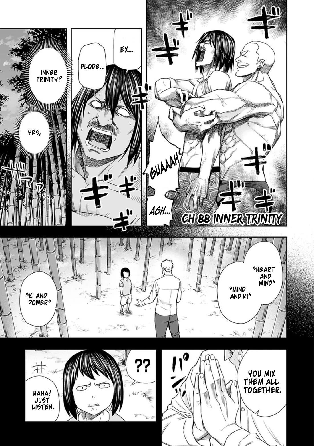 TSUYOSHI Chapter 88 page 1 - Chapter 88: Inner Trinity