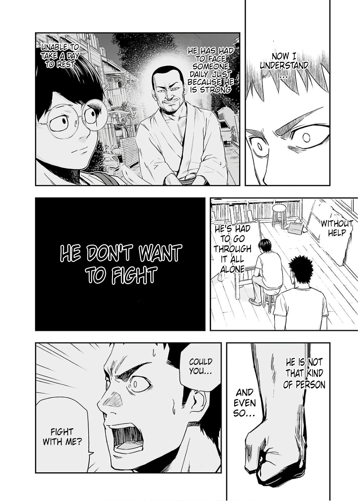 TSUYOSHI Chapter 9 page 14 - Chapter 9: The strongest anguish