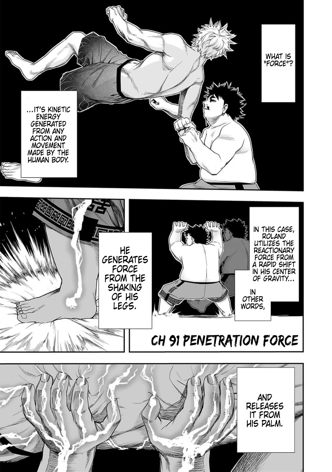 TSUYOSHI Chapter 91 page 1 - Chapter 91: Penetration Force