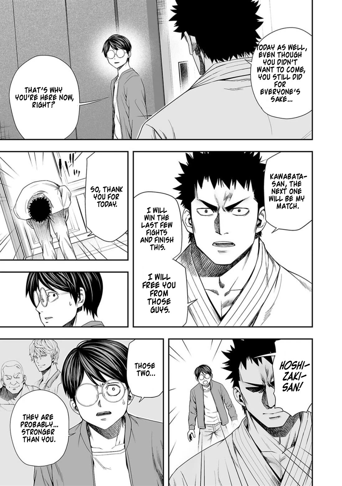 TSUYOSHI Chapter 95 page 15 - Chapter 95: Promise