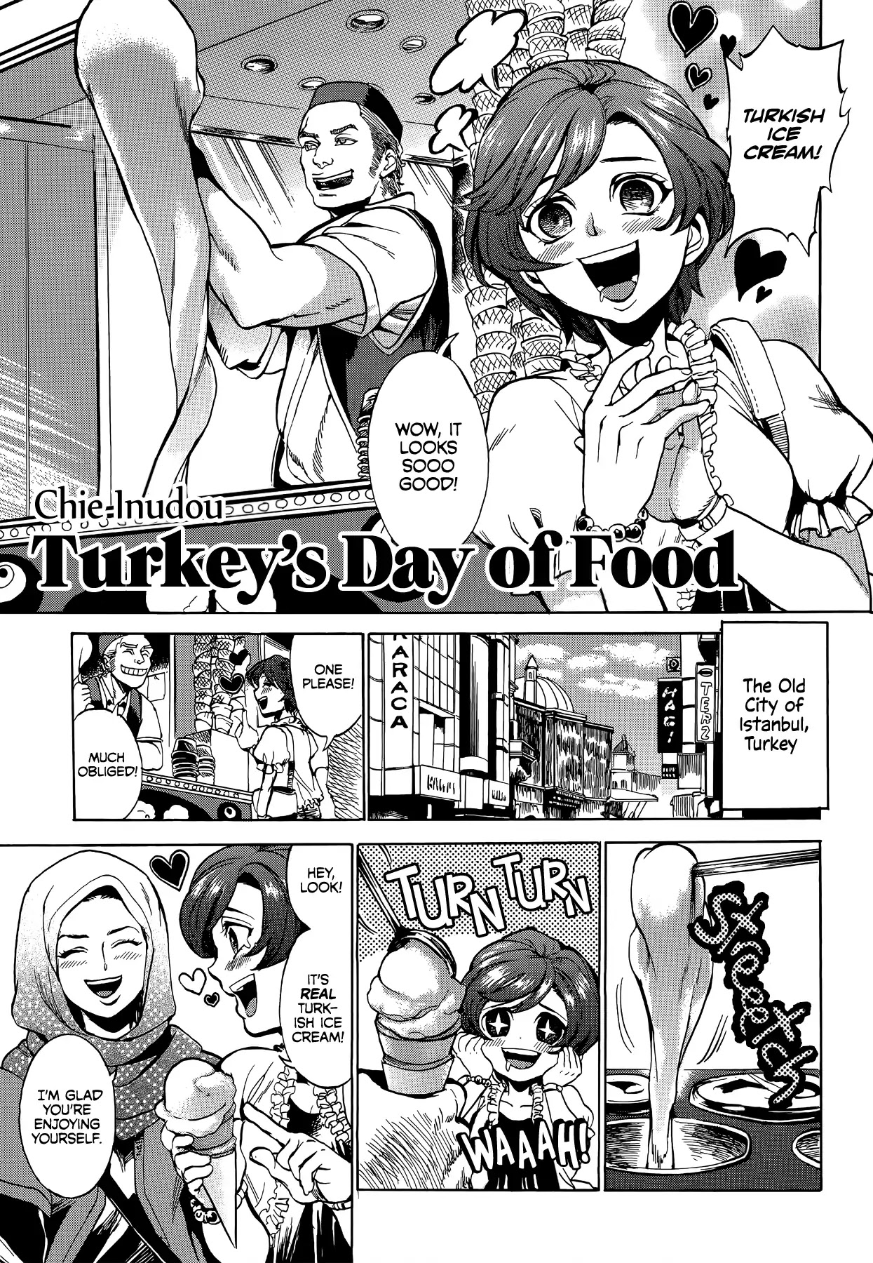 Turkey's Day of Food Chapter 0 page 2 - Chapter 0: Oneshot