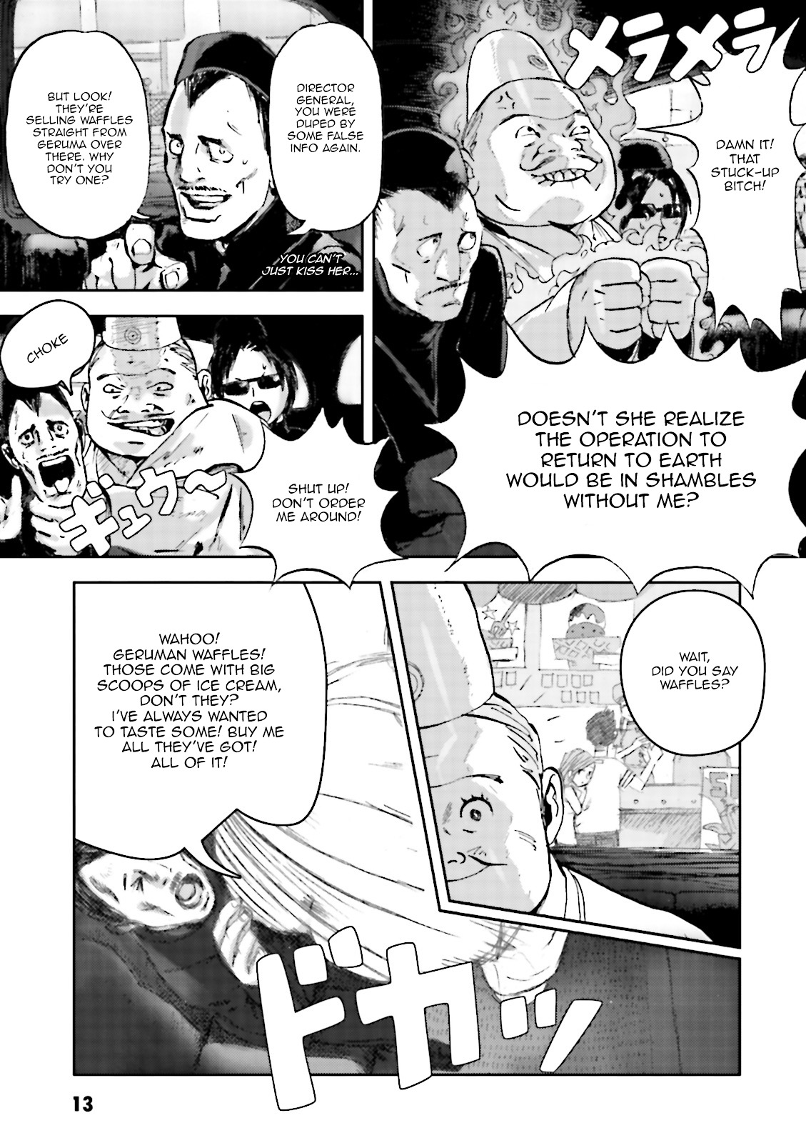 Turn A Gundam: Wind of the Moon Chapter 1 page 13 - Chapter 1 : Awakening