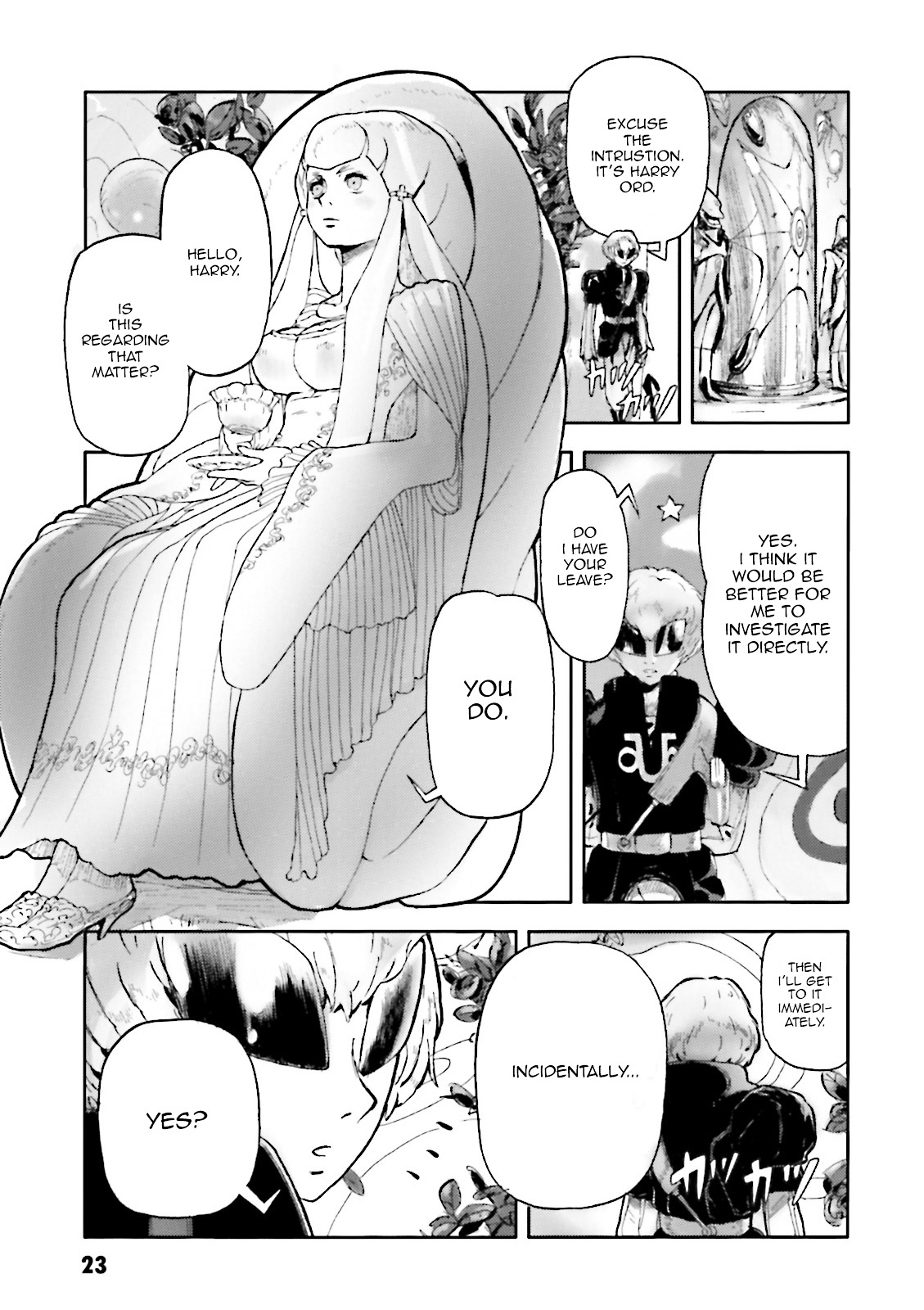 Turn A Gundam: Wind of the Moon Chapter 1 page 23 - Chapter 1 : Awakening