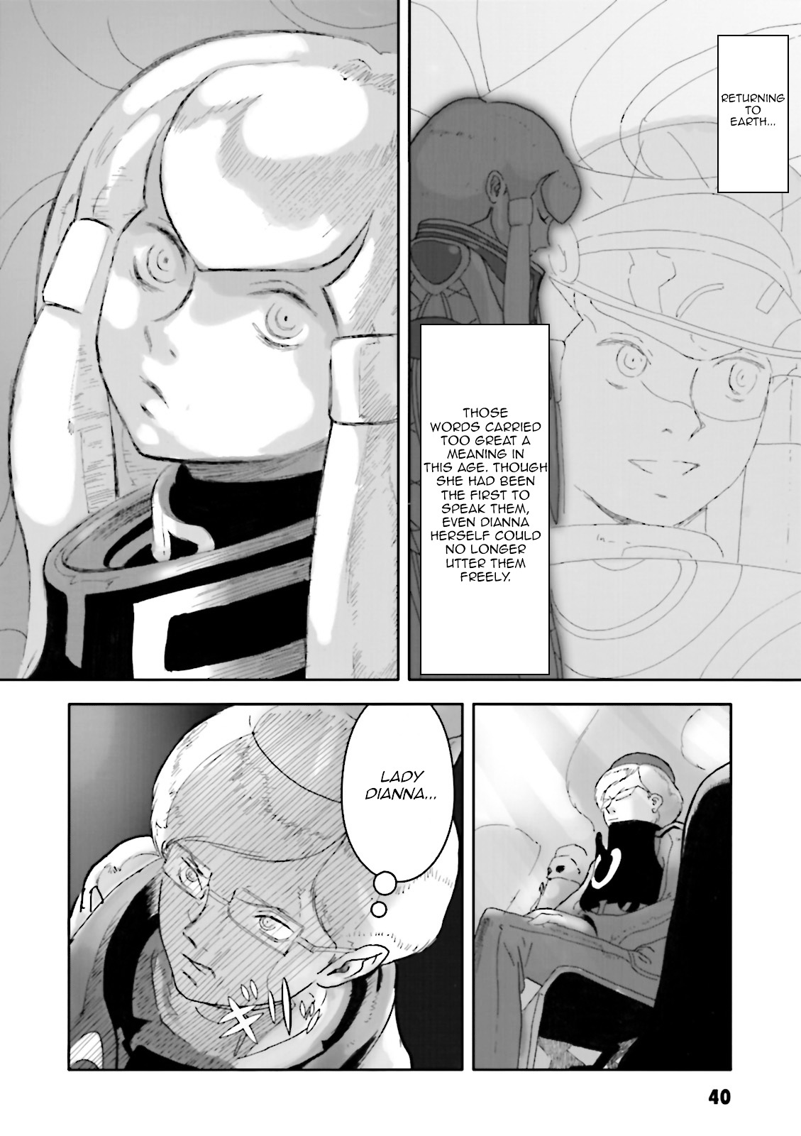 Turn A Gundam: Wind of the Moon Chapter 2 page 12 - Chapter 2 : The illusive descent unit ?