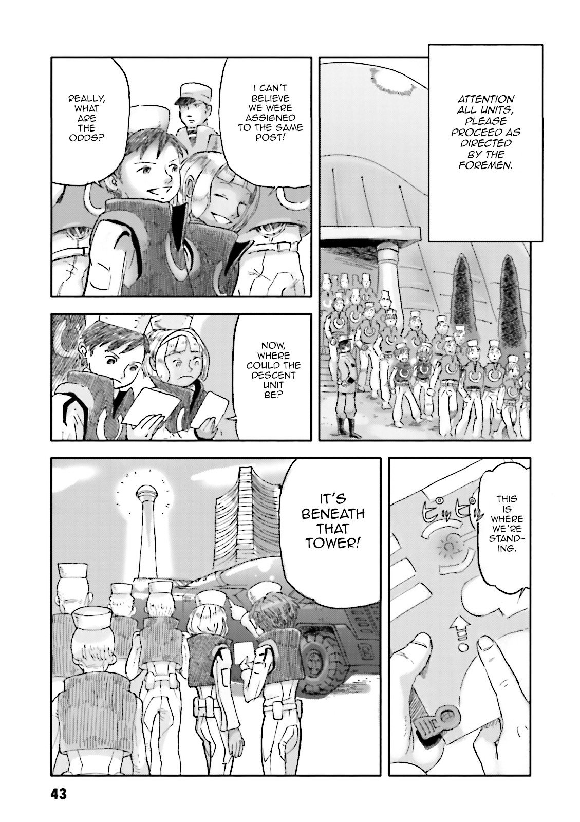Turn A Gundam: Wind of the Moon Chapter 2 page 15 - Chapter 2 : The illusive descent unit ?
