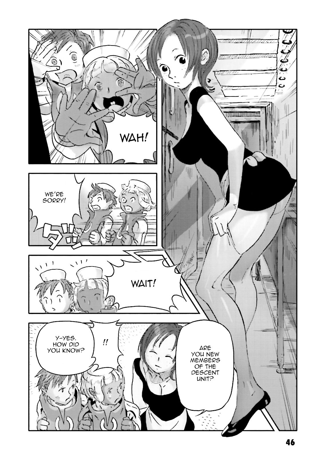 Turn A Gundam: Wind of the Moon Chapter 2 page 18 - Chapter 2 : The illusive descent unit ?