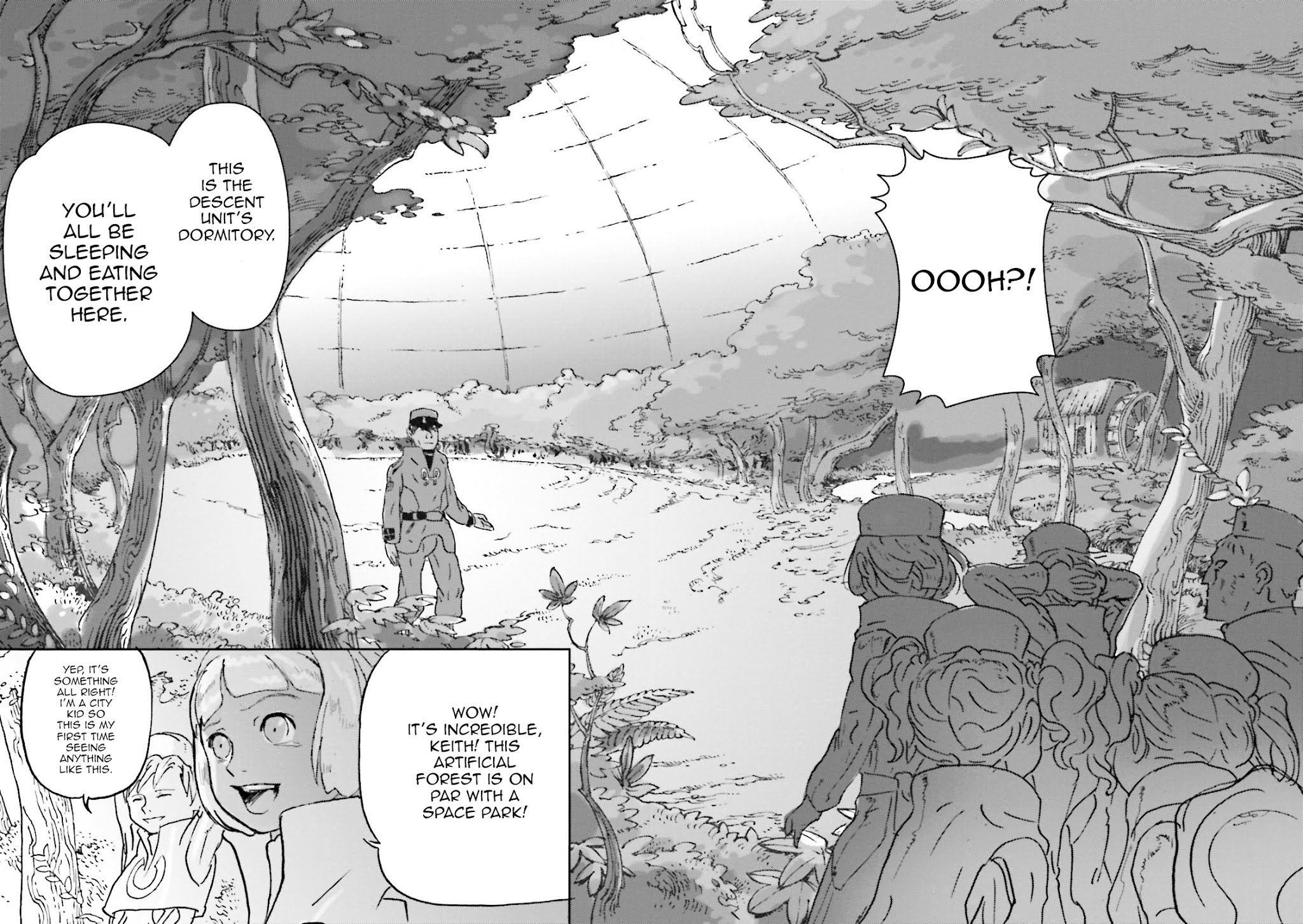Turn A Gundam: Wind of the Moon Chapter 2 page 24 - Chapter 2 : The illusive descent unit ?
