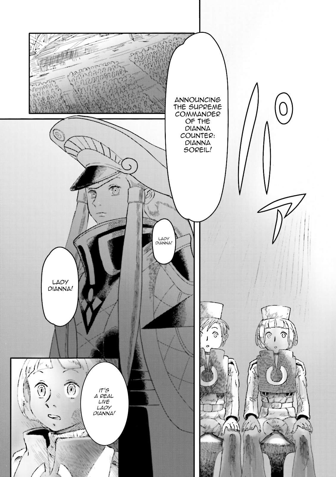 Turn A Gundam: Wind of the Moon Chapter 2 page 7 - Chapter 2 : The illusive descent unit ?