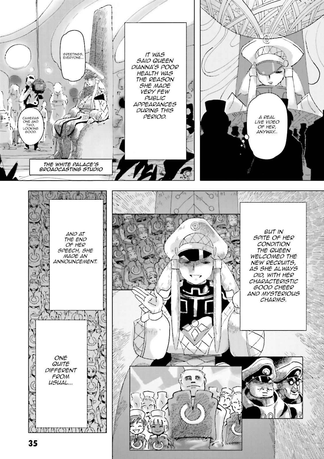 Turn A Gundam: Wind of the Moon Chapter 2 page 8 - Chapter 2 : The illusive descent unit ?