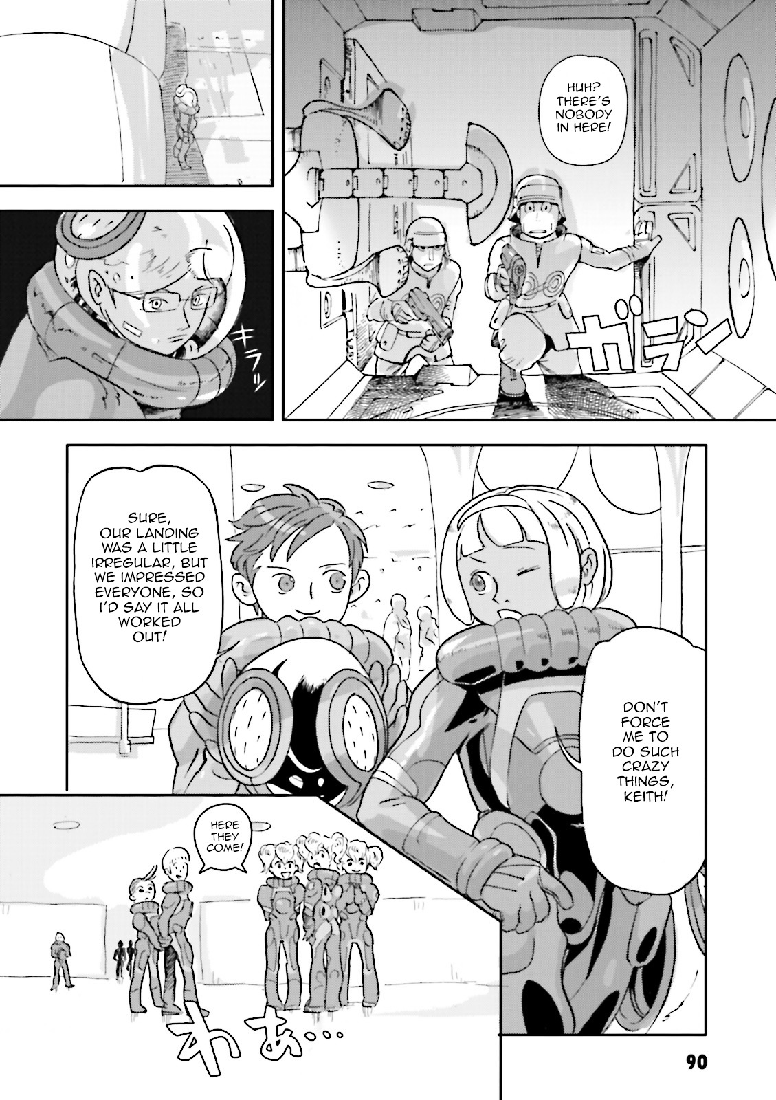 Turn A Gundam: Wind of the Moon Chapter 4 page 13 - Chapter 4 : Operating a Mobile Suit