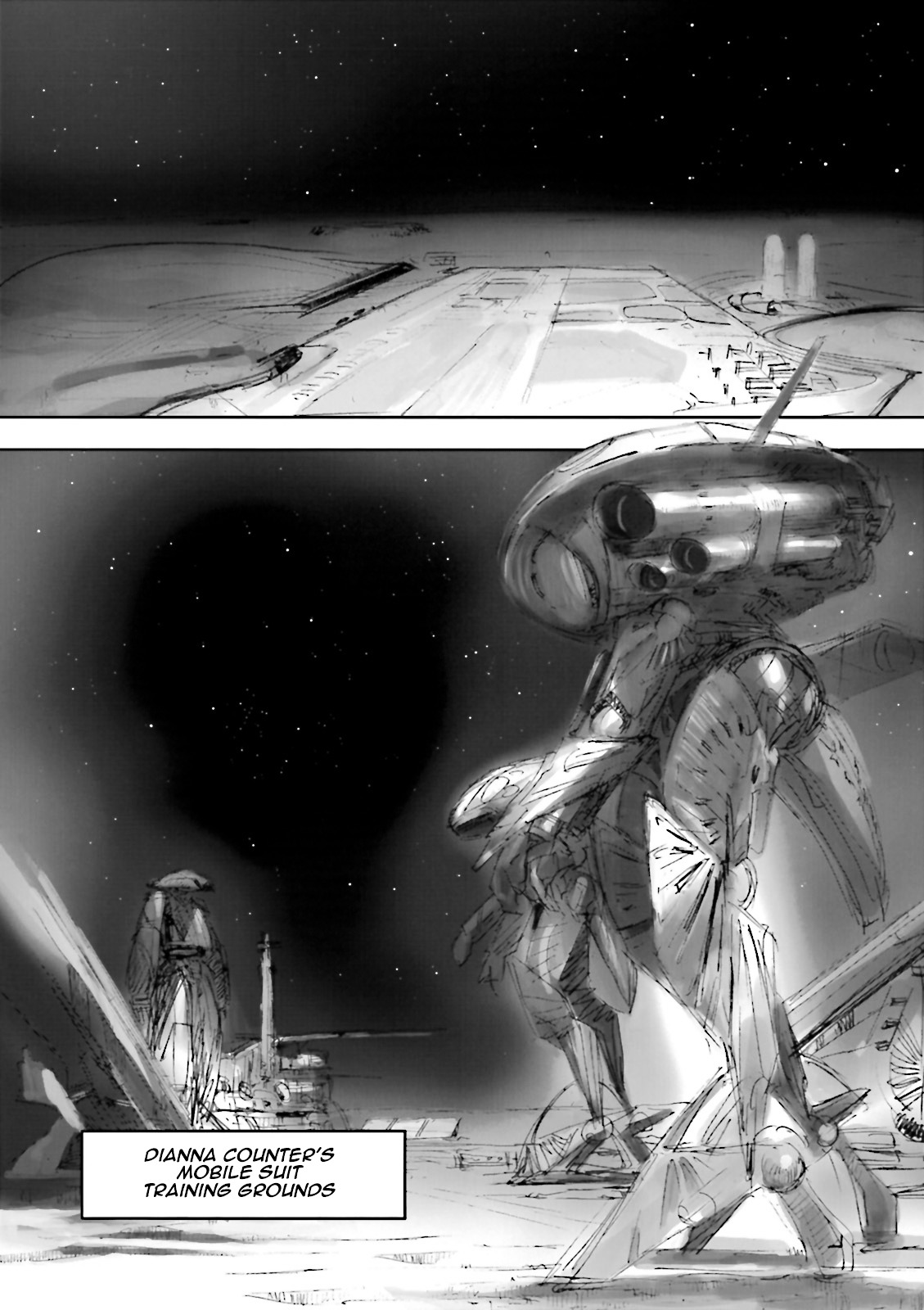 Turn A Gundam: Wind of the Moon Chapter 4 page 3 - Chapter 4 : Operating a Mobile Suit