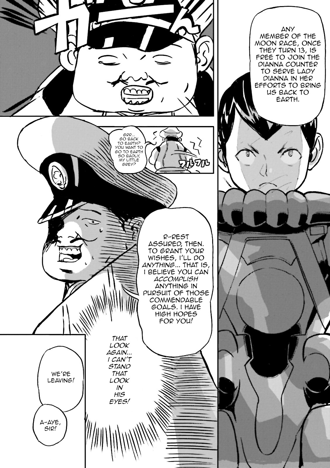 Turn A Gundam: Wind of the Moon Chapter 5 page 16 - Chapter 5 : Tail of the Earth
