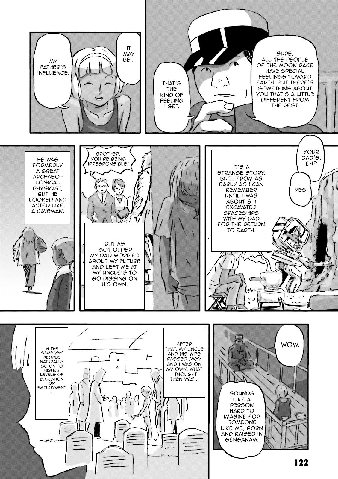 Turn A Gundam: Wind of the Moon Chapter 5 page 22 - Chapter 5 : Tail of the Earth