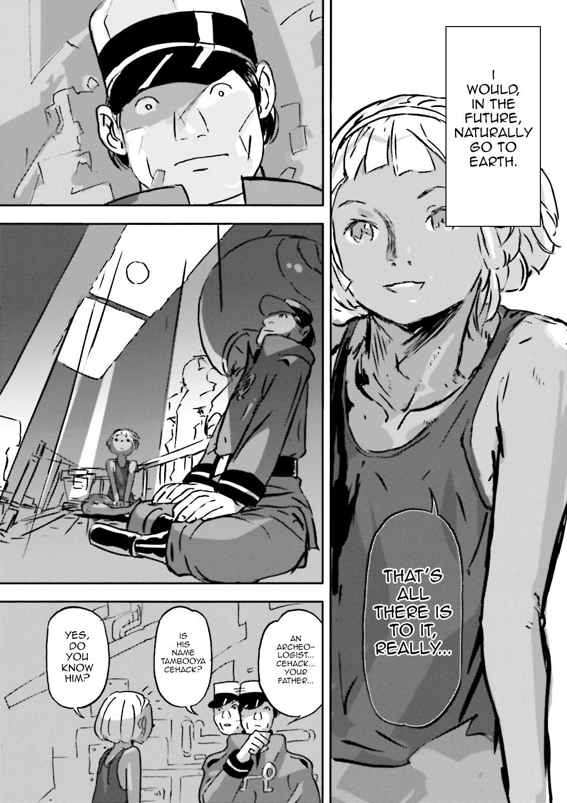 Turn A Gundam: Wind of the Moon Chapter 5 page 23 - Chapter 5 : Tail of the Earth