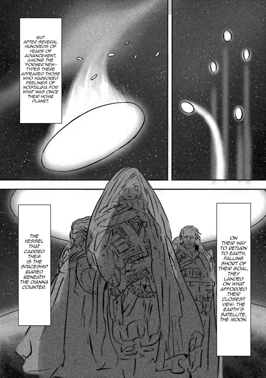 Turn A Gundam: Wind of the Moon Chapter 7 page 4 - Chapter 7 : New Human League