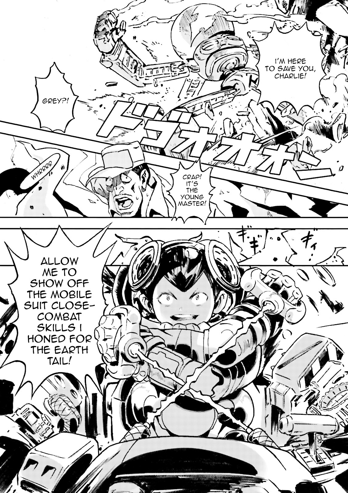 Turn A Gundam: Wind of the Moon Chapter 8 page 13 - Chapter 8 : Tomorrow, the bright skies of Earth [Final Chapter]