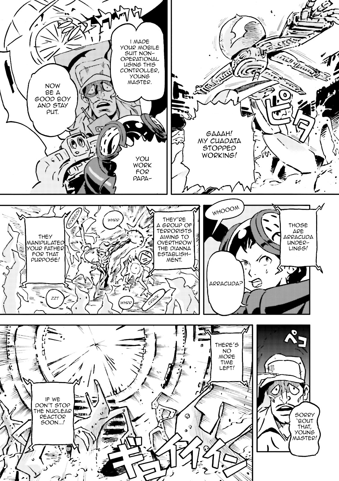 Turn A Gundam: Wind of the Moon Chapter 8 page 16 - Chapter 8 : Tomorrow, the bright skies of Earth [Final Chapter]