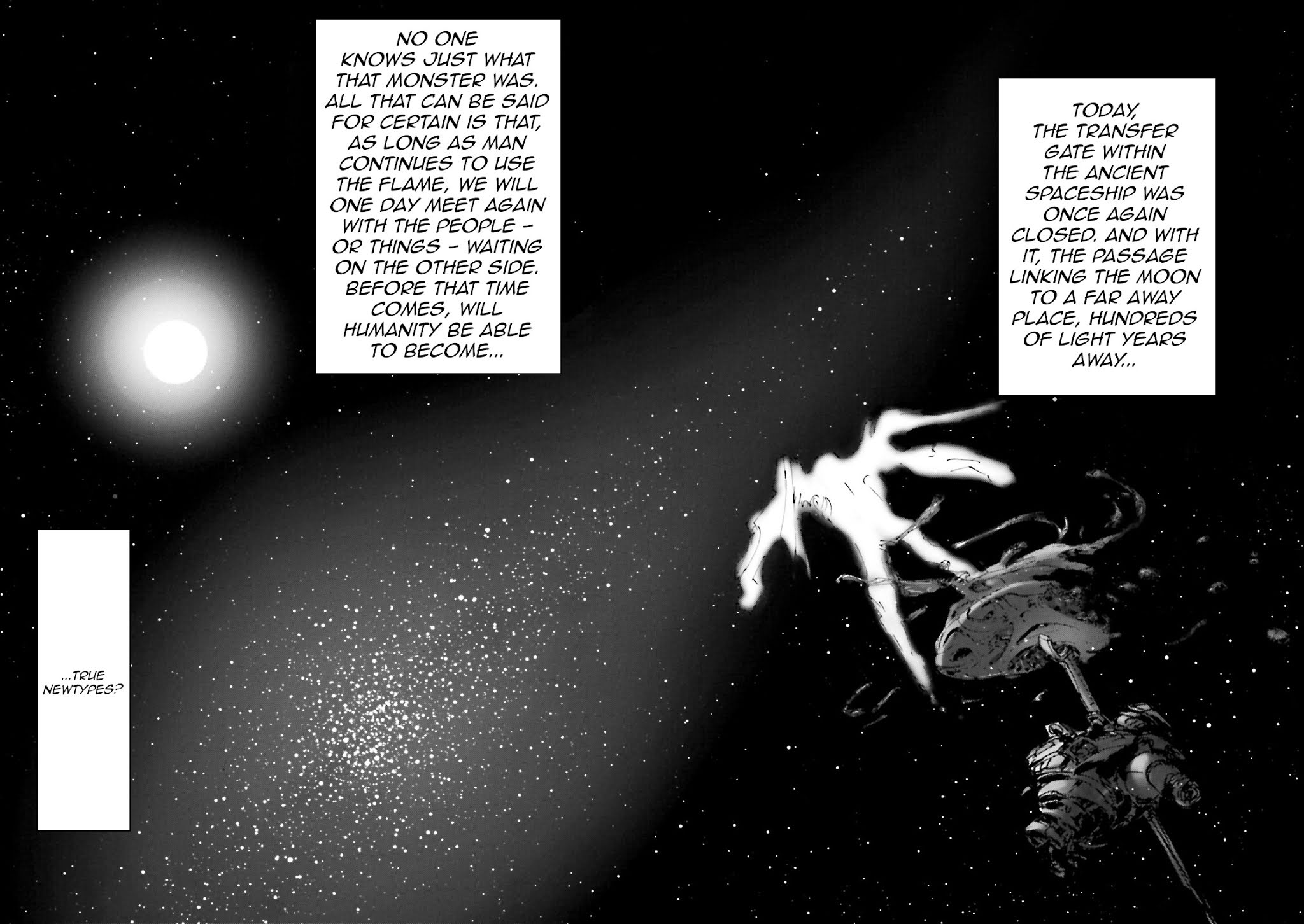 Turn A Gundam: Wind of the Moon Chapter 8 page 28 - Chapter 8 : Tomorrow, the bright skies of Earth [Final Chapter]