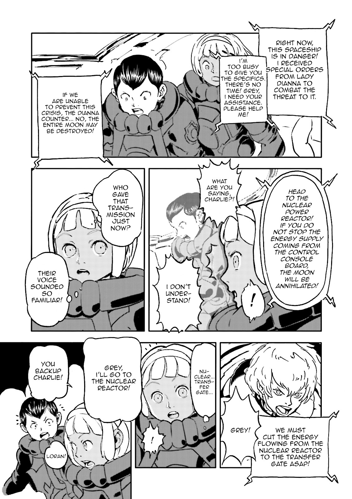 Turn A Gundam: Wind of the Moon Chapter 8 page 7 - Chapter 8 : Tomorrow, the bright skies of Earth [Final Chapter]