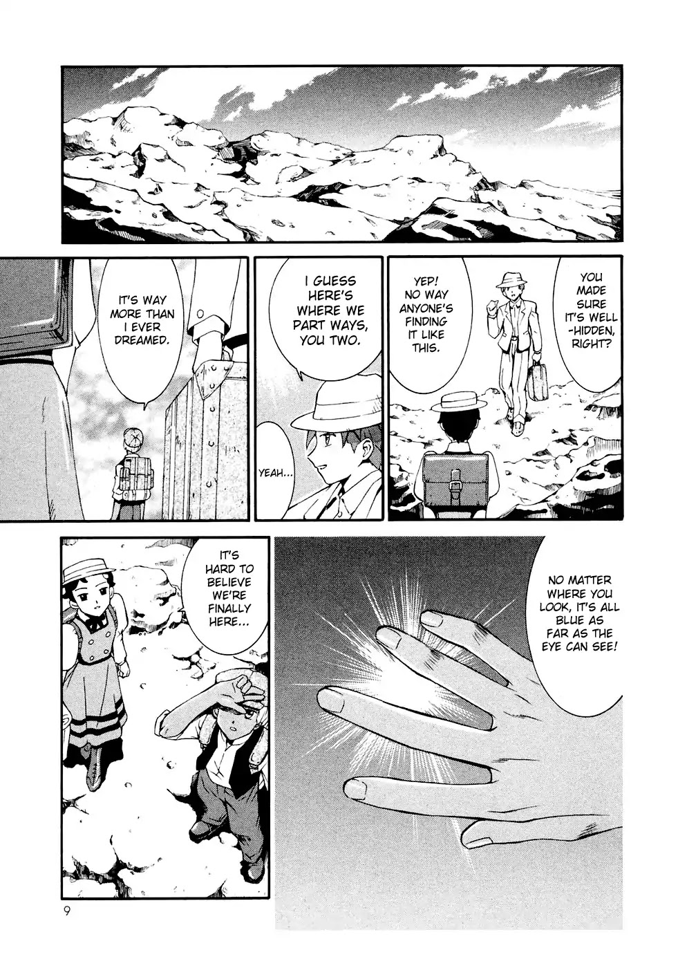 Turn A Gundam Chapter 1 page 10 - Chapter 1: Howl at the Moon