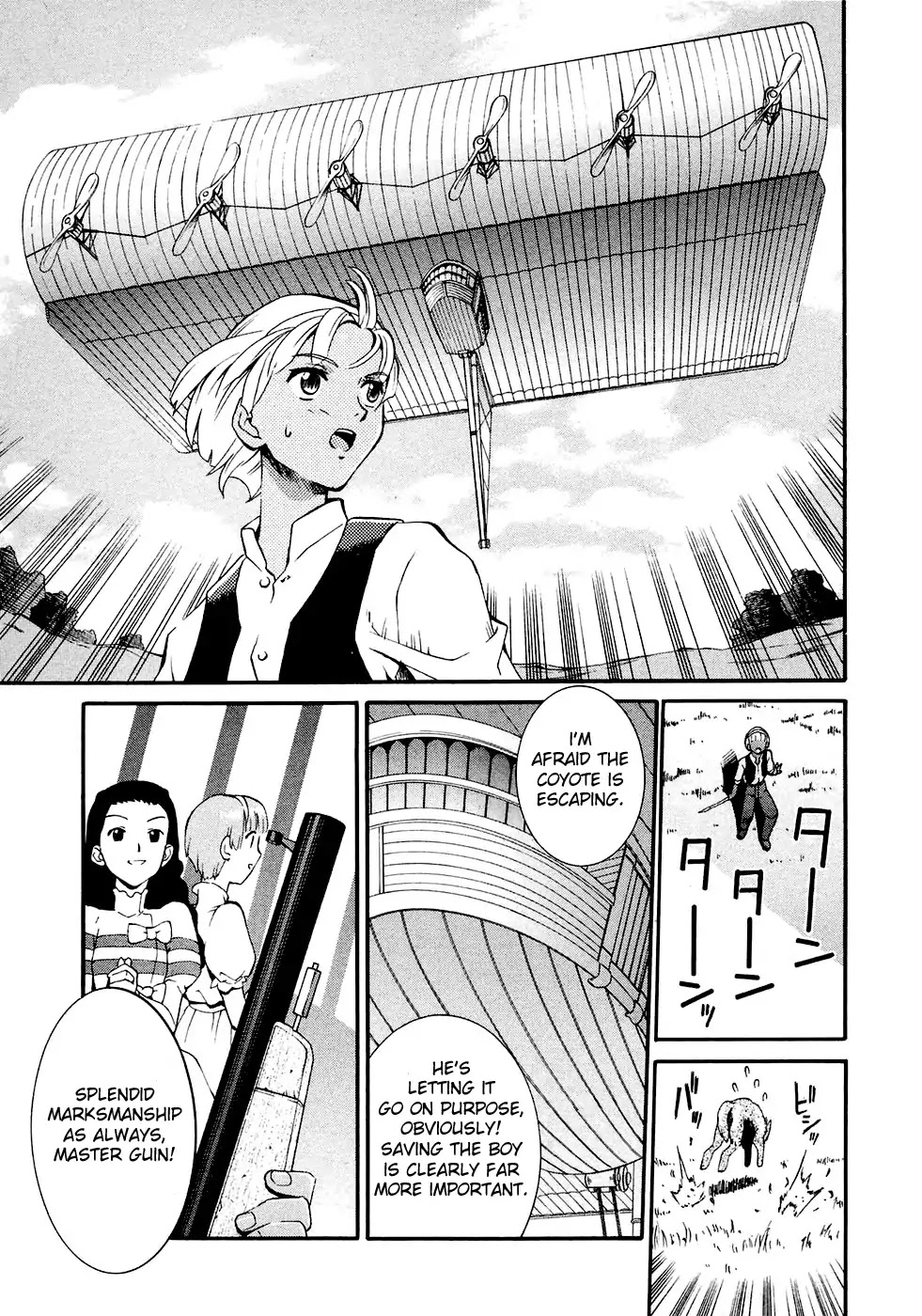 Turn A Gundam Chapter 1 page 14 - Chapter 1: Howl at the Moon
