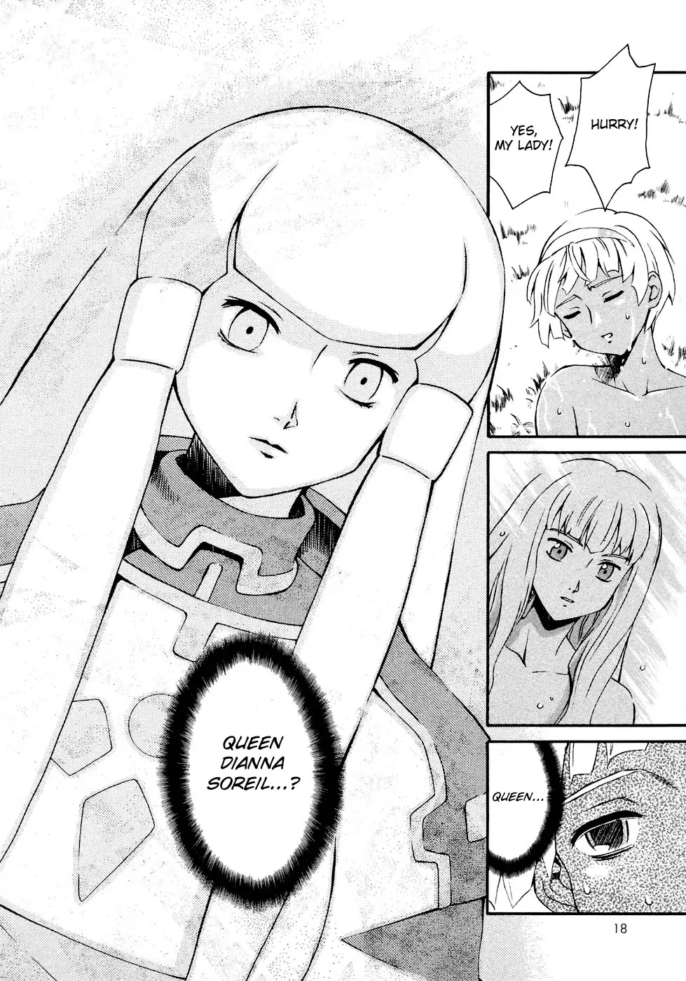 Turn A Gundam Chapter 1 page 19 - Chapter 1: Howl at the Moon