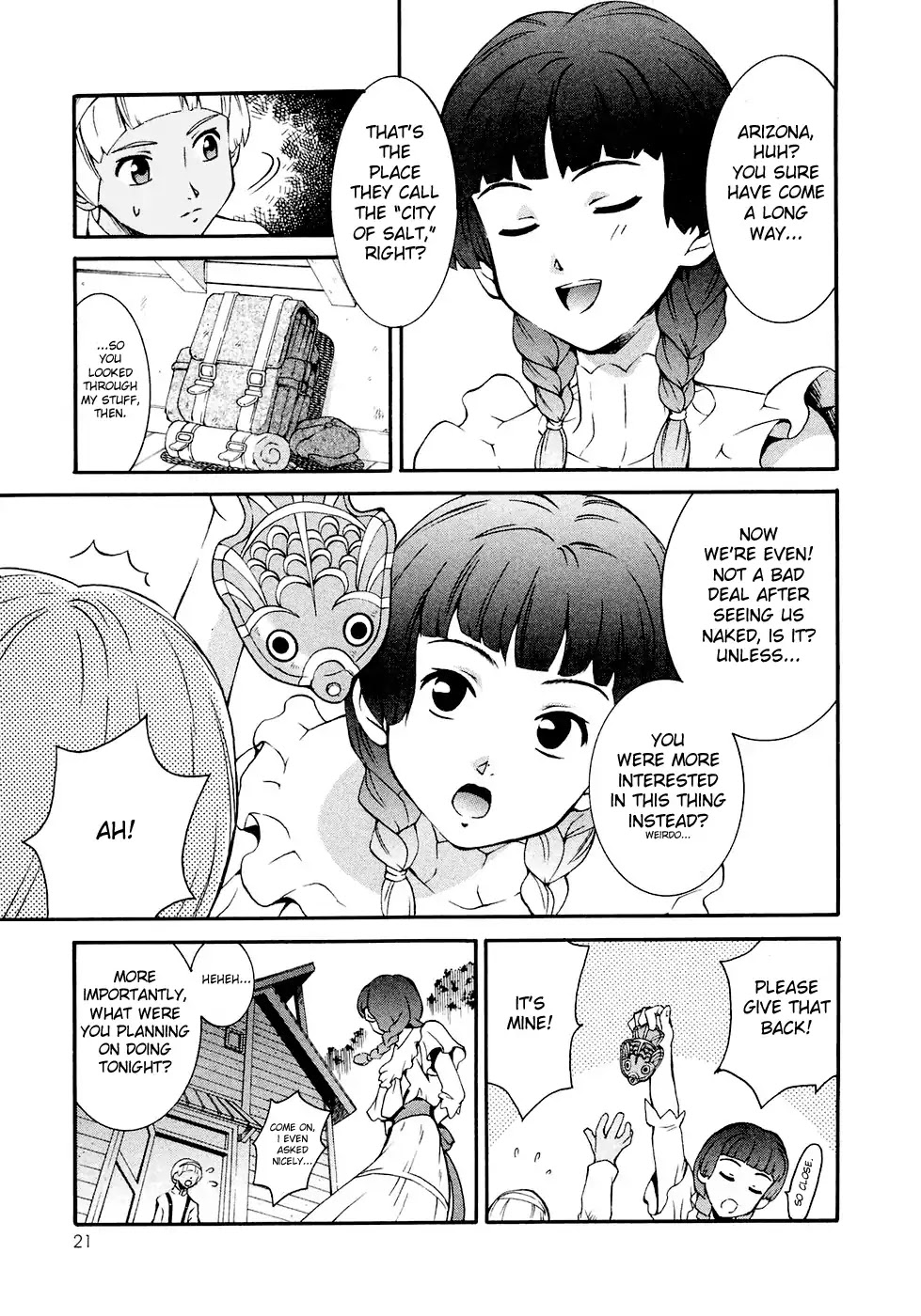 Turn A Gundam Chapter 1 page 22 - Chapter 1: Howl at the Moon