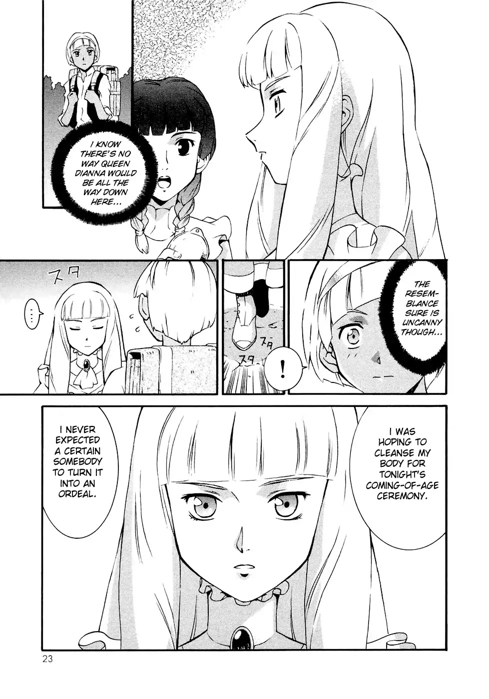 Turn A Gundam Chapter 1 page 24 - Chapter 1: Howl at the Moon