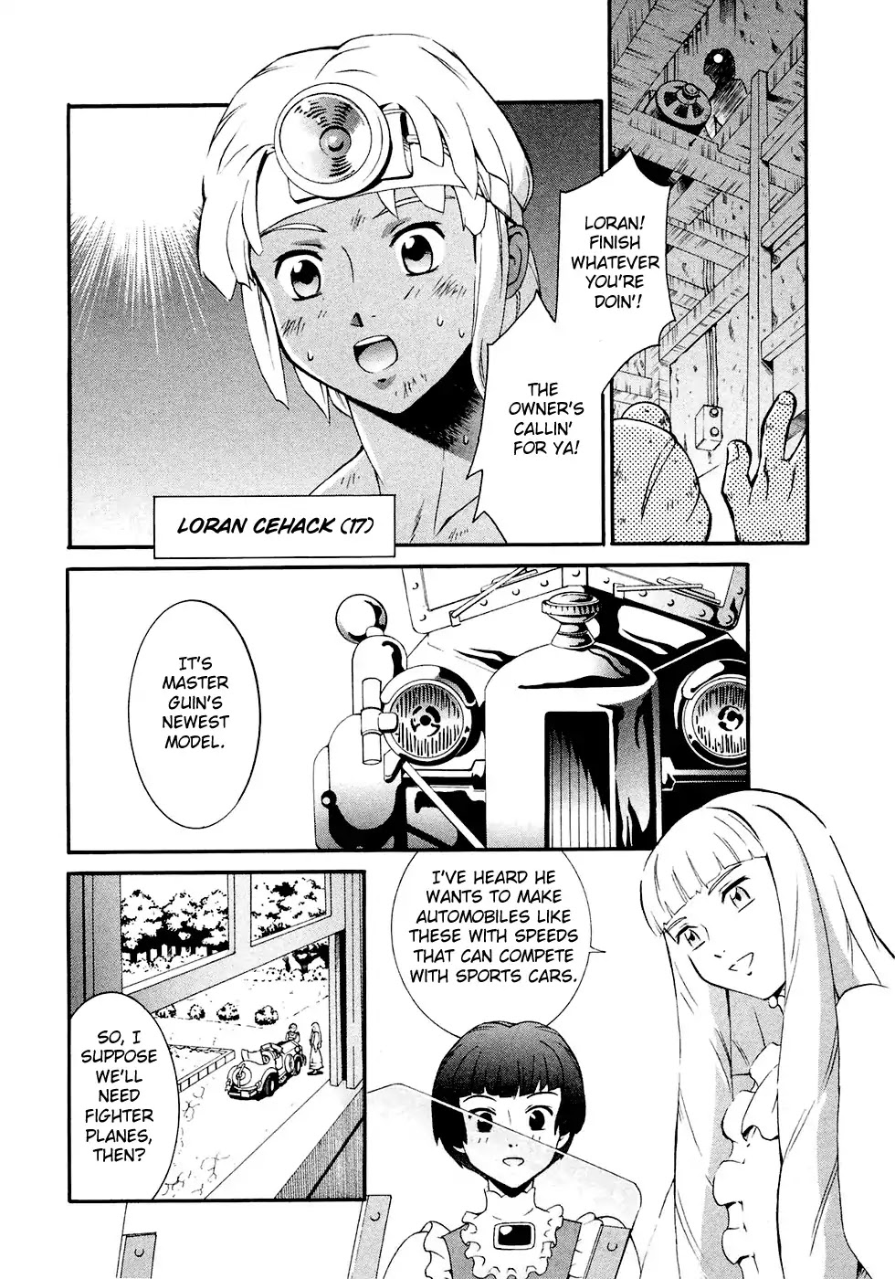 Turn A Gundam Chapter 1 page 33 - Chapter 1: Howl at the Moon