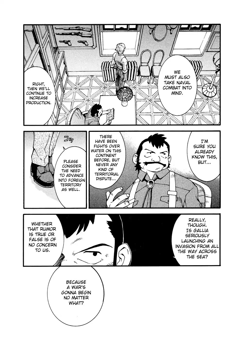 Turn A Gundam Chapter 1 page 34 - Chapter 1: Howl at the Moon