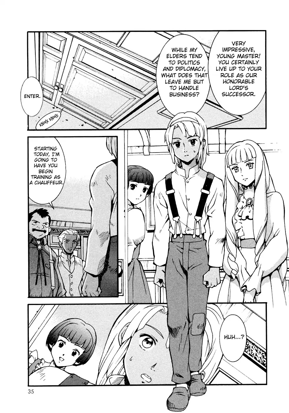 Turn A Gundam Chapter 1 page 36 - Chapter 1: Howl at the Moon