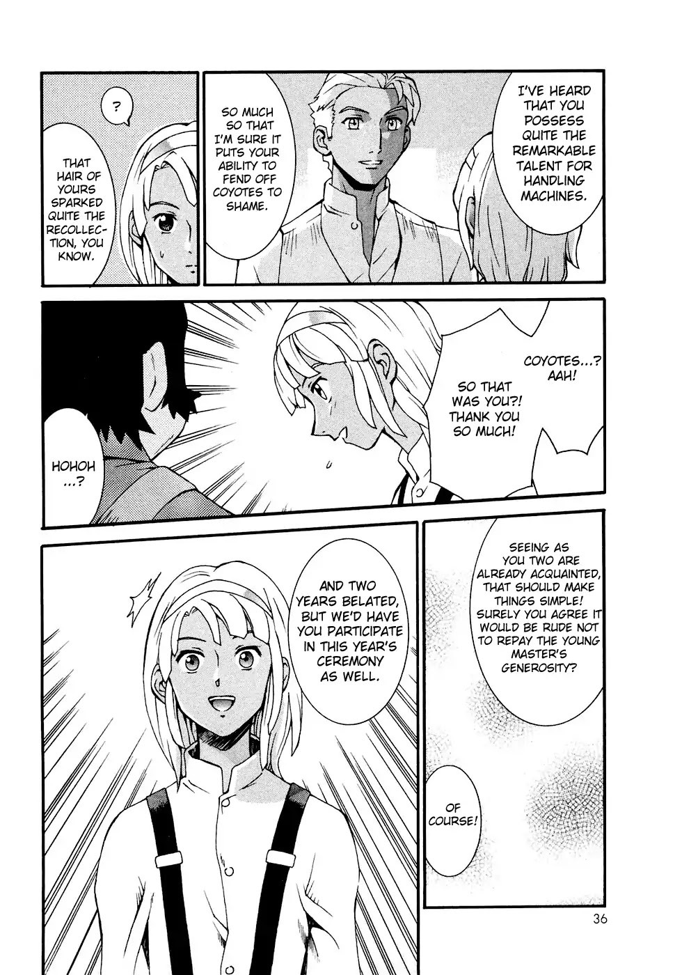 Turn A Gundam Chapter 1 page 37 - Chapter 1: Howl at the Moon