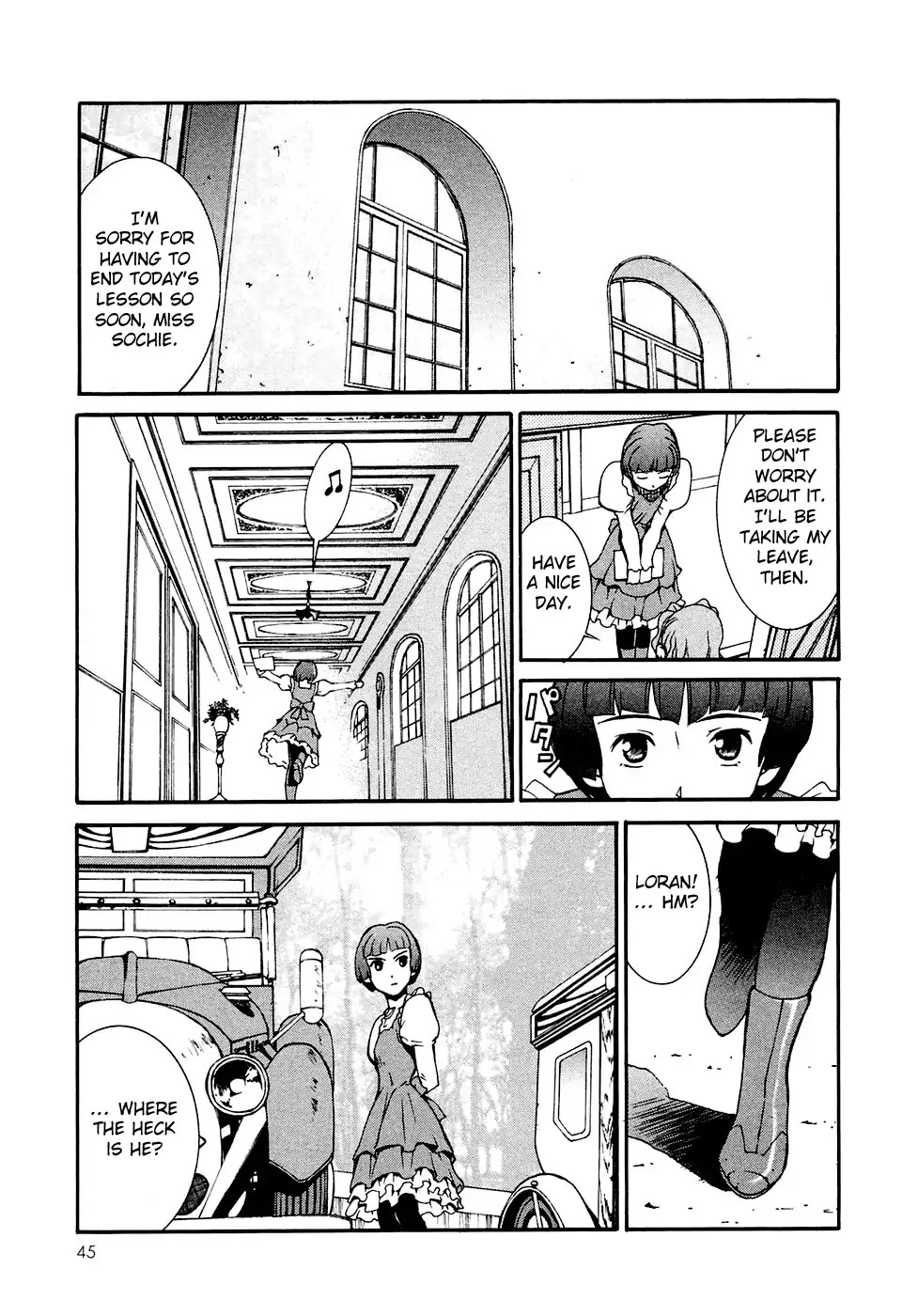 Turn A Gundam Chapter 1 page 46 - Chapter 1: Howl at the Moon