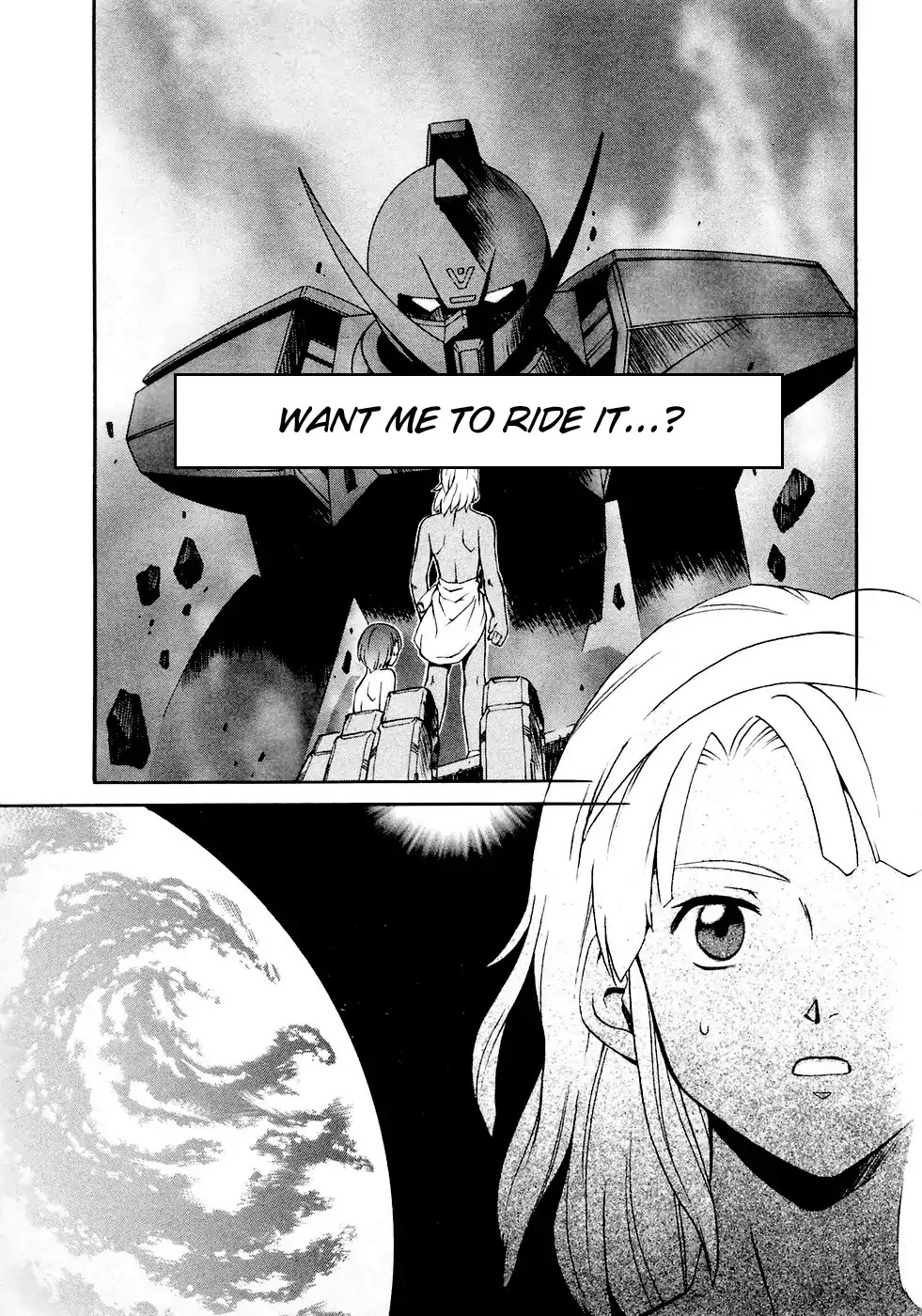 Turn A Gundam Chapter 1 page 8 - Chapter 1: Howl at the Moon